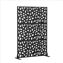 Load image into Gallery viewer, Three Panel Screen Room Divider (720113) - Black
