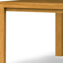 Load image into Gallery viewer, Wood Frame Base Square Dining Table - Oak
