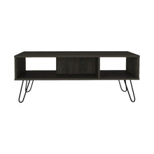 Load image into Gallery viewer, 2 Piece Living Room Set Wood Metal Furniture - Espresso / Black
