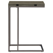 Load image into Gallery viewer, Mortimer - Snack Table With Expandable Top - Gray
