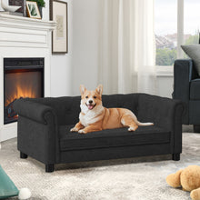 Load image into Gallery viewer, Modern Elegant Rectangle Pet Bed, Durable Elevated Dog Sofa
