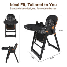 Load image into Gallery viewer, Convertible Baby High Chair To Rocker With 5 Point Harness
