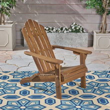 Load image into Gallery viewer, Aurascape - Outdoor Acacia Wood Foldable Adirondack Chair
