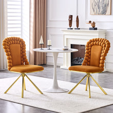 Load image into Gallery viewer, Puffy Bubble, Ball Chain Chair For Dining Room &amp; Kitchen (Set of 2)

