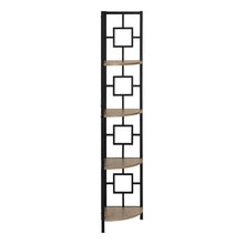 Load image into Gallery viewer, Corner Bookcase - Dark Taupe
