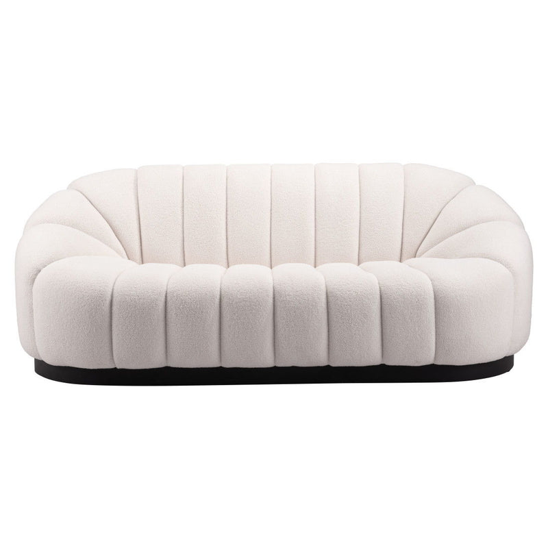 Polyester Sofa - Cream
