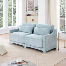Load image into Gallery viewer, Elegant Sofa With Ergonomic Design And Lumbar Pillows
