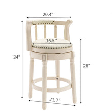 Load image into Gallery viewer, Wooden Bar Stool
