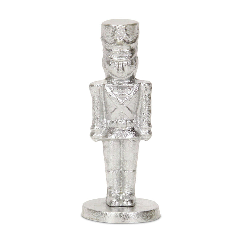 Christmas Nutcracker Hand Painted Figurine (634485) - Silver