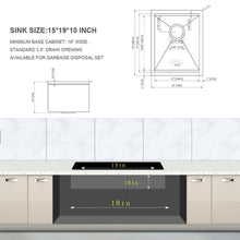 Load image into Gallery viewer, Laundry Workstation Undermount Utility Sink, Deep Single Bowl
