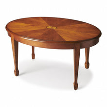 Load image into Gallery viewer, Burl Oval Coffee Table - Brown
