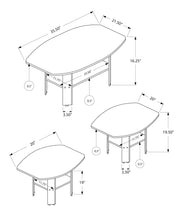 Load image into Gallery viewer, Table Set, Coffee, End, Side, Accent For Living Room (Set of 3)
