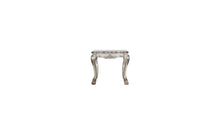 Load image into Gallery viewer, Vintage Solid Wood And Polyresin Square End Table - Bone White
