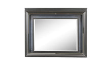 Load image into Gallery viewer, 39" Lighted Framed Mounted Dresser Mirror - Gunmetal

