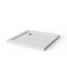 Load image into Gallery viewer, In Corner Drain Shower Base
