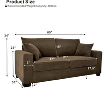 Load image into Gallery viewer, 2 Seater Sofa For Living Room
