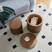 Load image into Gallery viewer, Handcrafted Nested Table Set, 2 Pieces
