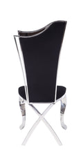 Load image into Gallery viewer, Upholstered Fabric Dining Room Side Chairs (Set of 2) - Black
