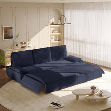 Load image into Gallery viewer, King Size Pull Out Sofa Bed, 3 In 1 Convertible Multifunctional
