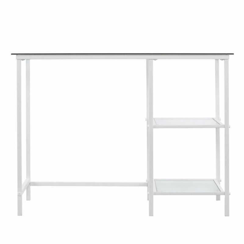 Writing Desk (402045) - Clear / White