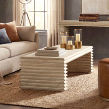 Load image into Gallery viewer, Veda - Geometric Waterfall Table
