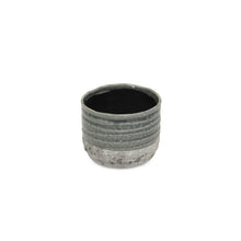 Load image into Gallery viewer, Two Toned Round Pot Planter (487422) - Gray
