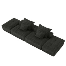 Load image into Gallery viewer, Modern Oversized Diy Combination Modular Sectional Sofa With Pillows
