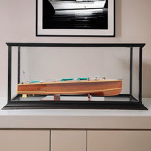 Load image into Gallery viewer, c1928 Chris Craft Triple Cockpit Hand Painted Boat With Case - Brown
