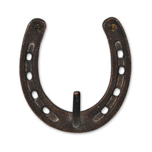 Load image into Gallery viewer, Antiqued Cast Iron Wall Hook Wall Hooks - Bronze
