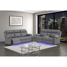 Load image into Gallery viewer, Blanche - Reclining Set With LED Lights, Speaker
