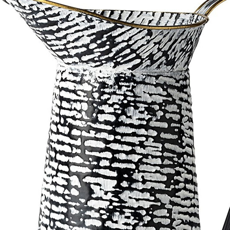 Cylinder Urns Jars (392208) - Black / White