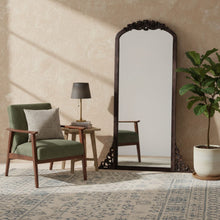 Load image into Gallery viewer, 67" Solid Wood Framed Full Length Mirror - Brown
