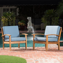 Load image into Gallery viewer, Shynel - Outdoor Seating Group With Cushions 4 Person Comfortable Design - Teak

