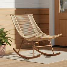 Load image into Gallery viewer, Outdoor Rocking Chair - Beige
