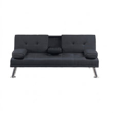 Load image into Gallery viewer, Adjustable Sofa With Fold Down Table And Cup Holders
