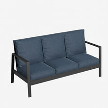 Load image into Gallery viewer, 3 Seat All-Weather Patio Sofa With Cushions
