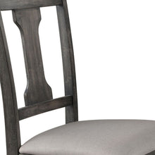 Load image into Gallery viewer, Upholstered Linen Open Back Dining Side Chairs (Set of 2) - Tan / Gray
