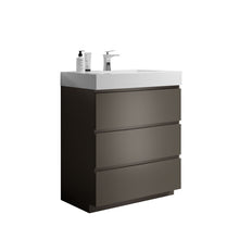 Load image into Gallery viewer, Alice - Bathroom Vanity With Sink, Large Storage Freestanding Bathroom Vanity For Modern Bathroom, One-Piece Sink Basin Without Drain And Faucet
