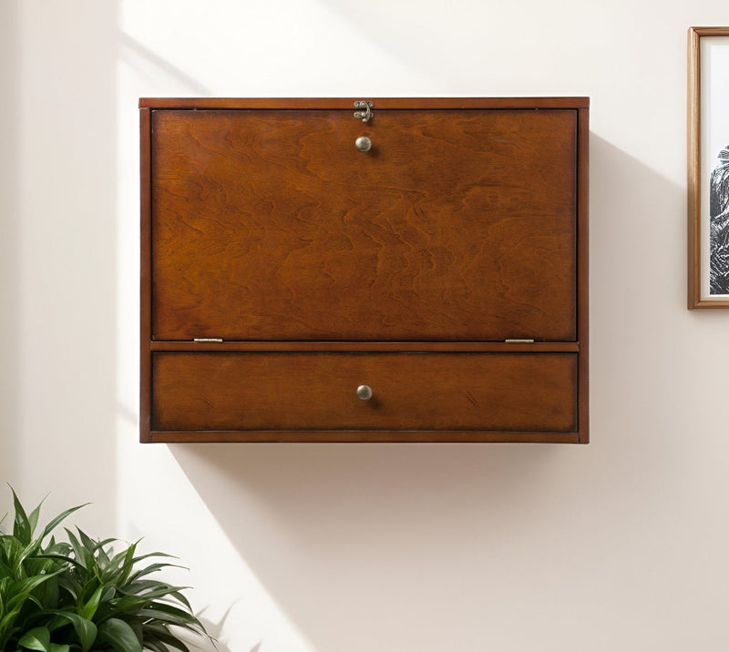 Floating desk - Brown