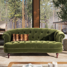 Load image into Gallery viewer, La Rosa - Victorian Chesterfield Loveseat

