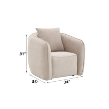 Load image into Gallery viewer, Keith - Chair With 1 Matching Color Toss Pillows
