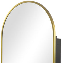 Load image into Gallery viewer, 24" Arch Metal Framed Mirror Set - Gold
