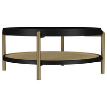 Load image into Gallery viewer, Benson - Round Table With Storage Shelf
