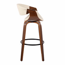 Load image into Gallery viewer, Symphony - Mid Century Modern Fixed Height Barstool With Swivel And Round Footrest (Set of 2)
