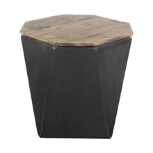Load image into Gallery viewer, 21" Solid Wood End Table - Black

