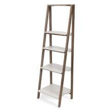 Load image into Gallery viewer, Four Tier Step Bookcase (738641) - White
