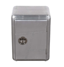 Load image into Gallery viewer, Aluminum Standard Accent Cabinet With One Shelf - Silver

