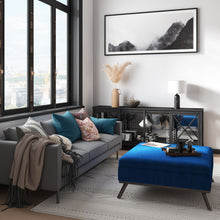 Load image into Gallery viewer, Owen - Multifunctional Square Coffee Table Storage Ottoman
