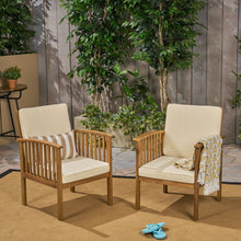 Load image into Gallery viewer, Casa - Acacia Club Chair Coastal Classic Outdoor Seating, Waterproof Fabric

