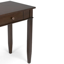 Load image into Gallery viewer, Carlton - Home Office Desk - Dark Tobacco Brown
